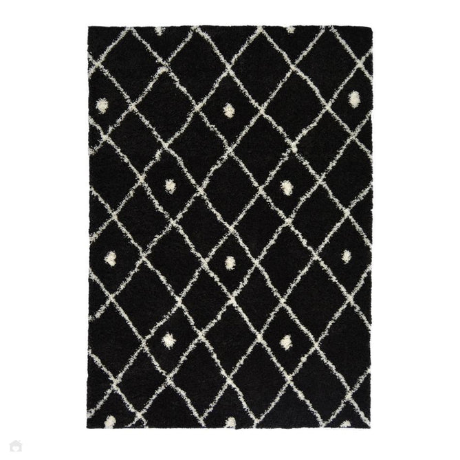 Snug Nomadic Black Rug-Melrose-Rug Love - The Most Loved Rug Store
