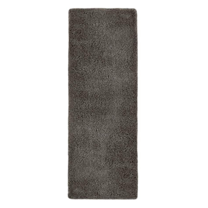 Snug Plain Charcoal Runner-Melrose-Rug Love - The Most Loved Rug Store