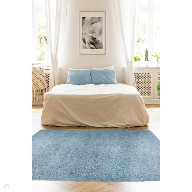 Snug Plain Denim Rug-Melrose-Rug Love - The Most Loved Rug Store