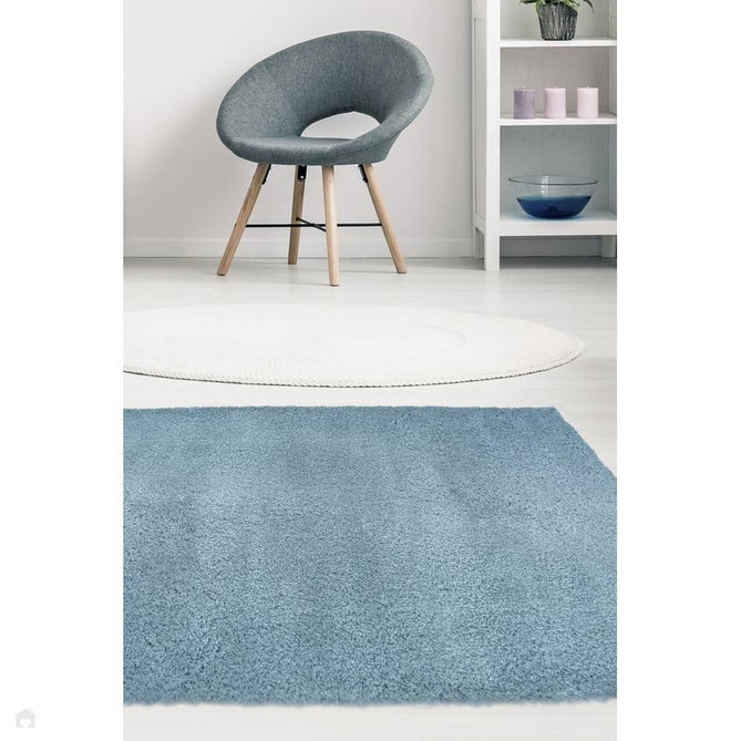 Snug Plain Denim Rug-Melrose-Rug Love - The Most Loved Rug Store