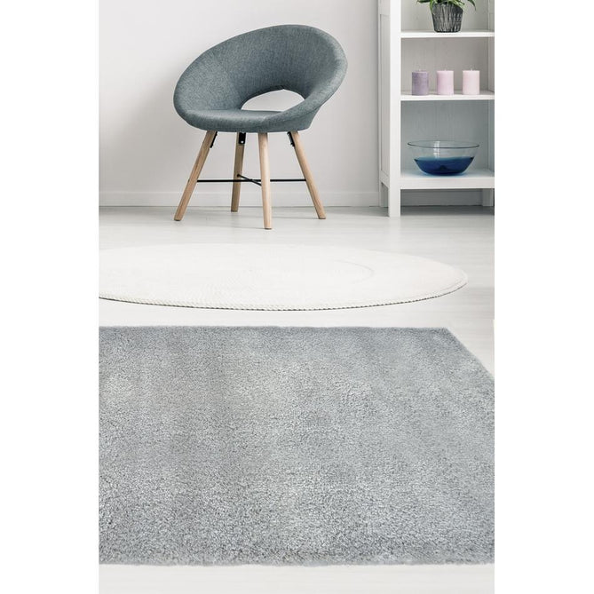 Snug Plain Grey Runner-Melrose-Rug Love - The Most Loved Rug Store