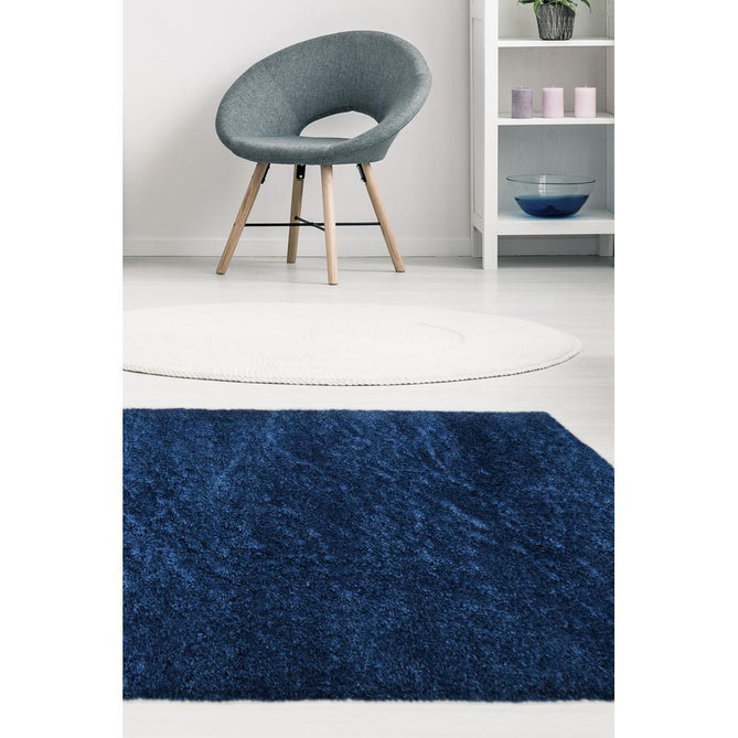 Snug Plain Navy Runner-Melrose-Rug Love - The Most Loved Rug Store