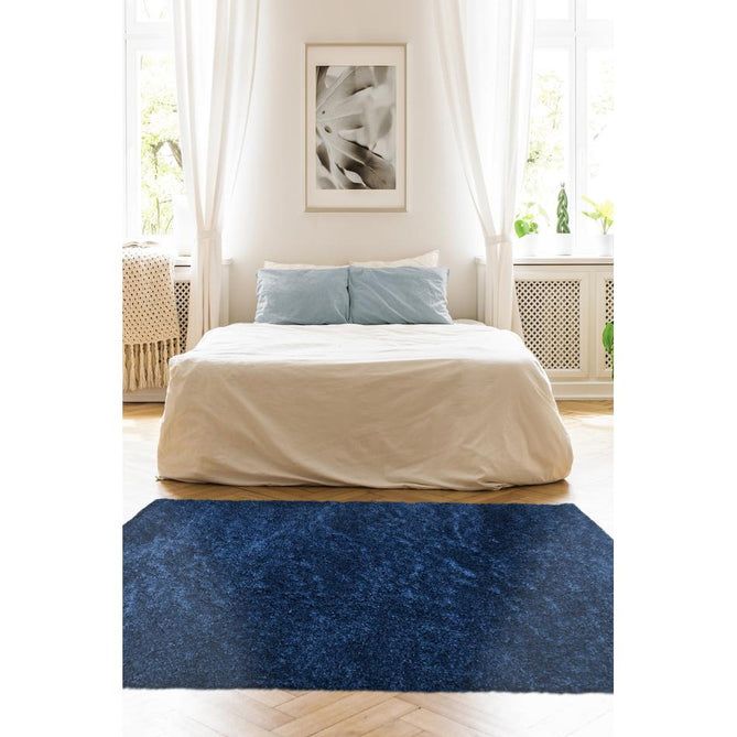 Snug Plain Navy Runner-Melrose-Rug Love - The Most Loved Rug Store