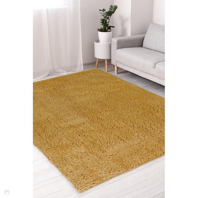 Snug Plain Ochre Rug-Melrose-Rug Love - The Most Loved Rug Store