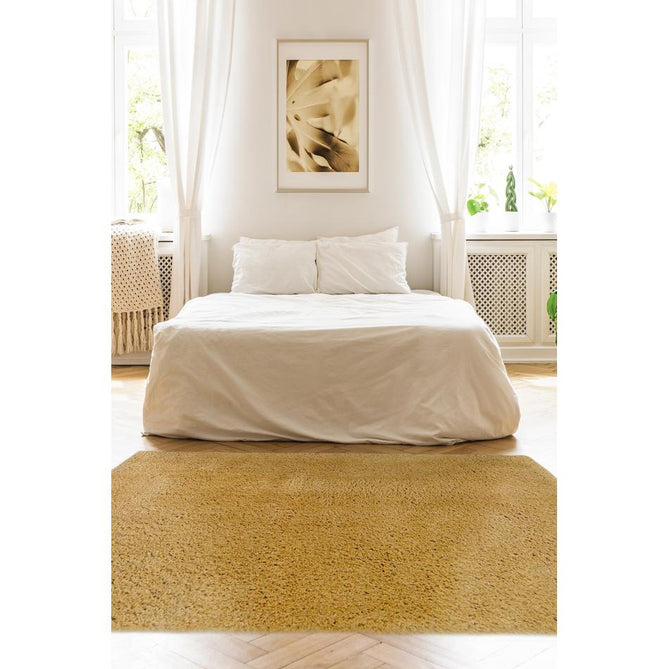 Snug Plain Ochre Runner-Melrose-Rug Love - The Most Loved Rug Store