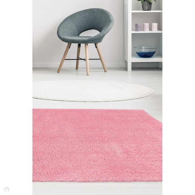 Snug Plain Pink Rug-Melrose-Rug Love - The Most Loved Rug Store