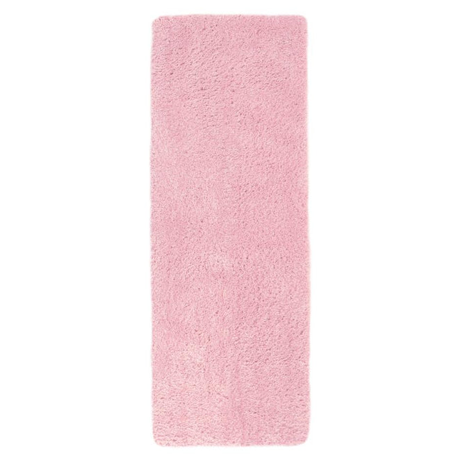 Snug Plain Pink Runner-Melrose-Rug Love - The Most Loved Rug Store