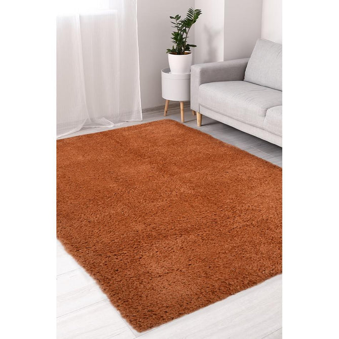 Snug Plain Terracotta Runner-Melrose-Rug Love - The Most Loved Rug Store