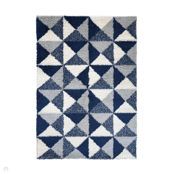 Snug Scandi Navy Rug-Melrose-Rug Love - The Most Loved Rug Store