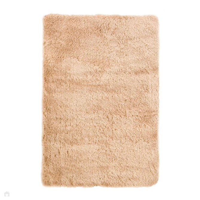 Soft Washable Cosy Champagne Round Rug-Melrose-Rug Love - The Most Loved Rug Store