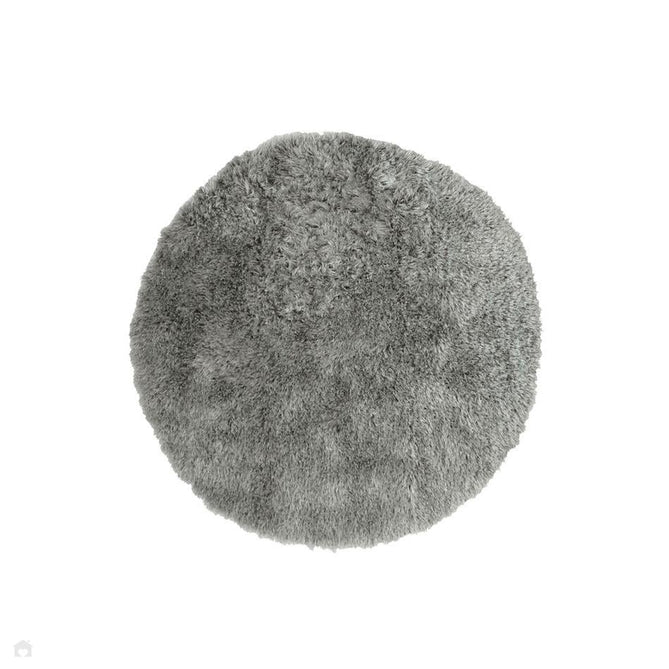 Soft Washable Cosy Grey Round Rug-Melrose-Rug Love - The Most Loved Rug Store