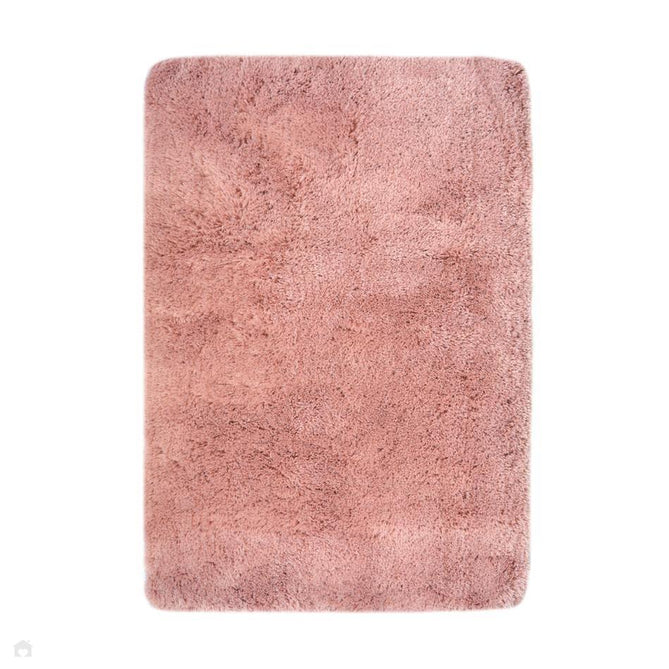 Soft Washable Cosy Pink Round Rug-Melrose-Rug Love - The Most Loved Rug Store