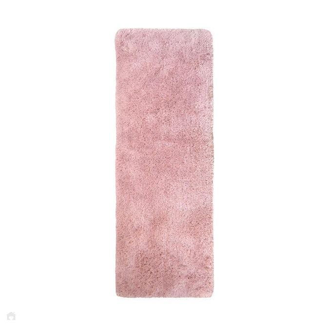 Soft Washable Cosy Pink Runner-Melrose-Rug Love - The Most Loved Rug Store