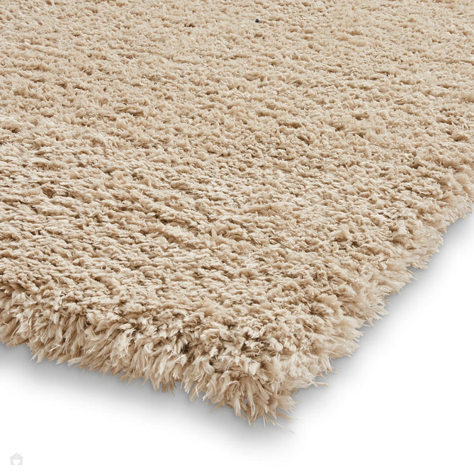 Solace 0961 Soft Plush Recycled Polyester Plain Shaggy Beige Rug-Think Rugs-Rug Love - The Most Loved Rug Store