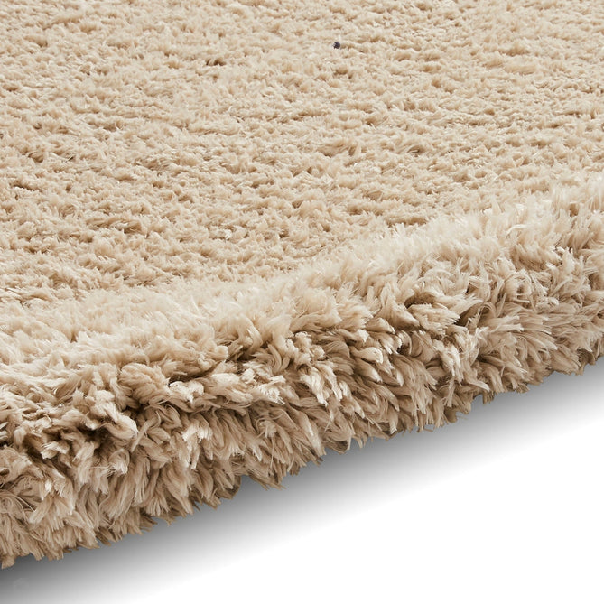 Solace 0961 Soft Plush Recycled Polyester Plain Shaggy Beige Rug-Think Rugs-Rug Love - The Most Loved Rug Store