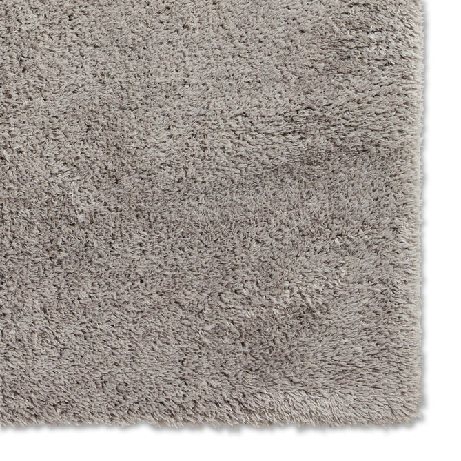 Solace 0961 Soft Plush Recycled Polyester Plain Shaggy Grey Rug-Think Rugs-Rug Love - The Most Loved Rug Store