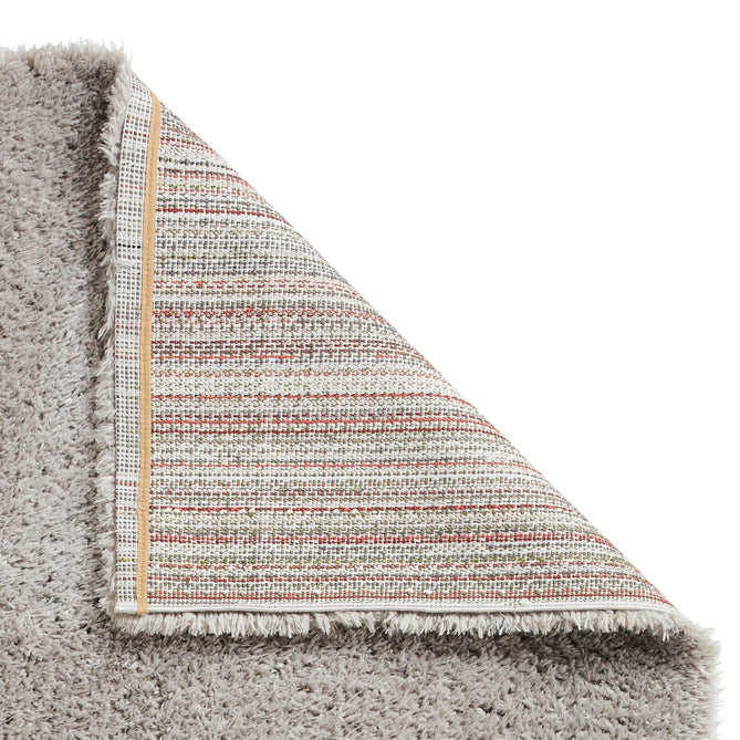 Solace 0961 Soft Plush Recycled Polyester Plain Shaggy Grey Rug-Think Rugs-Rug Love - The Most Loved Rug Store