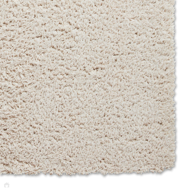 Solace 0961 Soft Plush Recycled Polyester Plain Shaggy Ivory Rug-Think Rugs-Rug Love - The Most Loved Rug Store