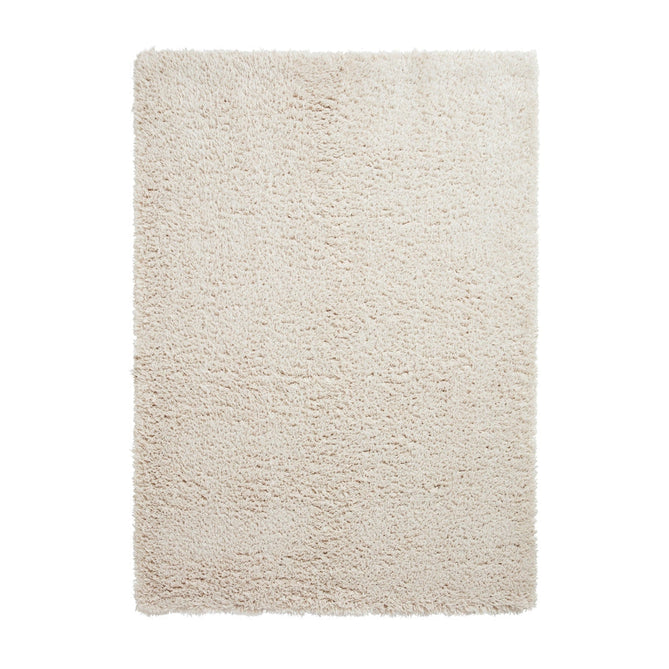 Solace 0961 Soft Plush Recycled Polyester Plain Shaggy Ivory Rug-Think Rugs-Rug Love - The Most Loved Rug Store