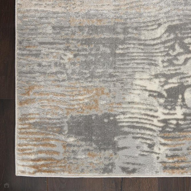 Solace SLA01 Grey/Beige Runner-Nourison-Rug Love - The Most Loved Rug Store