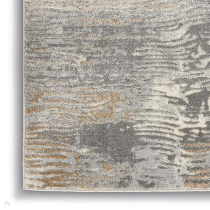 Solace SLA01 Grey/Beige Runner-Nourison-Rug Love - The Most Loved Rug Store