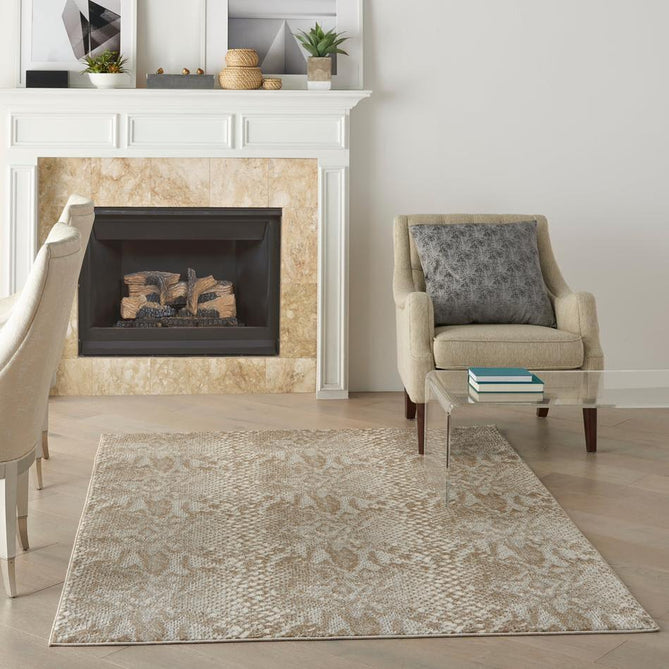 Solace SLA06 Ivory/Beige Runner-Nourison-Rug Love - The Most Loved Rug Store