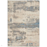 Solace SLA07 Ivory/Grey/Blue Rug