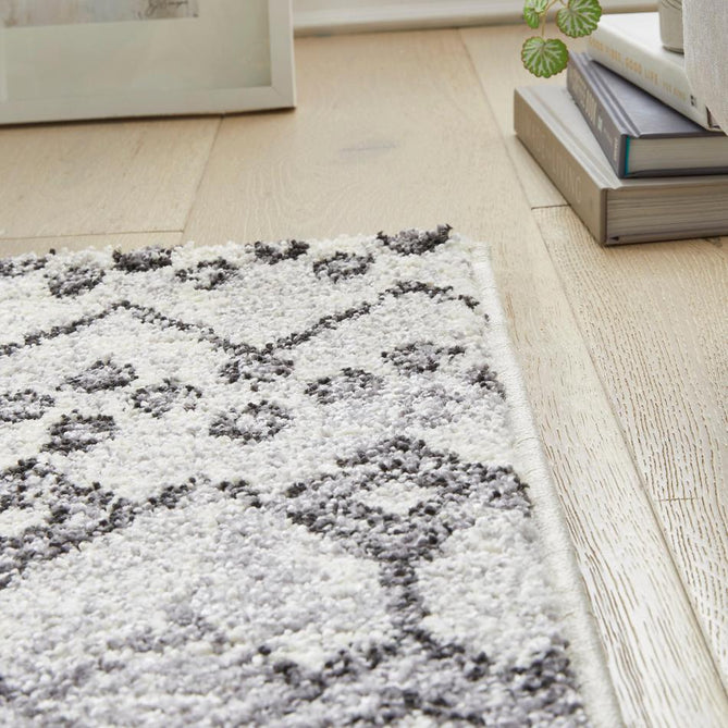 Somerset SOM104 White/Anthracite Rug-Concept Looms-Rug Love - The Most Loved Rug Store