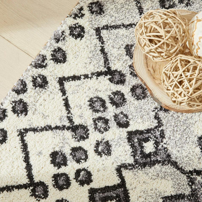 Somerset SOM104 White/Anthracite Rug-Concept Looms-Rug Love - The Most Loved Rug Store