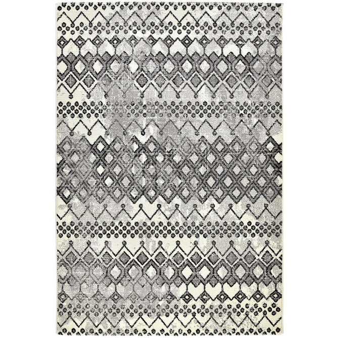 Somerset SOM104 White/Anthracite Rug-Concept Looms-Rug Love - The Most Loved Rug Store