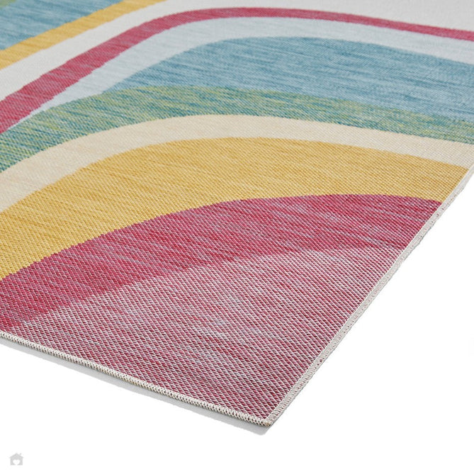 Spectrum E9333 Modern Abstract Durable Stain-Resistant Weatherproof Flatweave In-Outdoor Multicolour Rug-Think Rugs-Rug Love - The Most Loved Rug Store