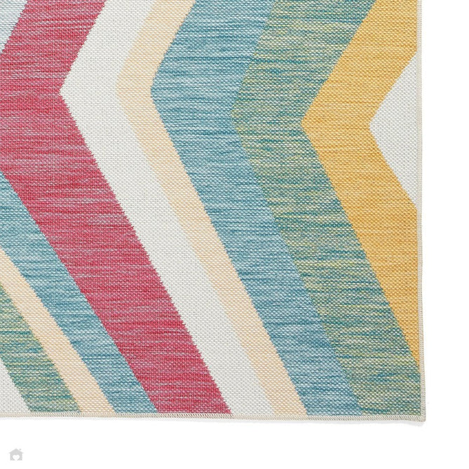 Spectrum E9335 Modern Abstract Durable Stain-Resistant Weatherproof Flatweave In-Outdoor Multicolour Rug-Think Rugs-Rug Love - The Most Loved Rug Store