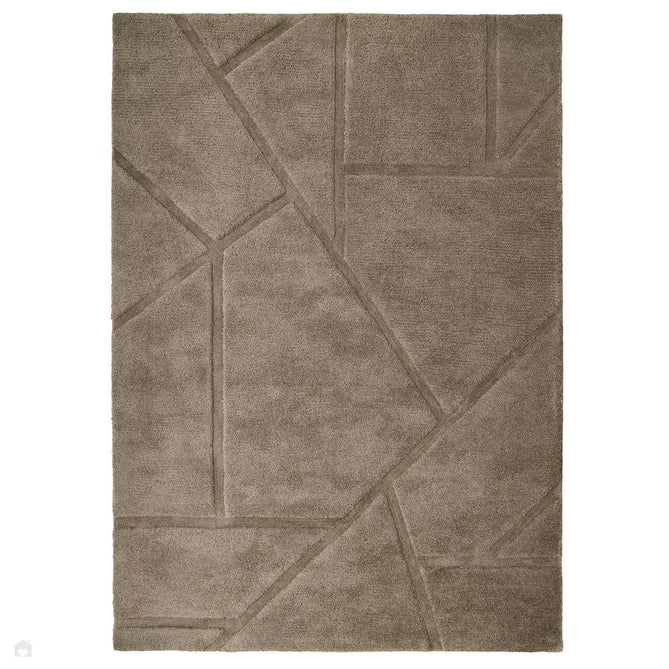 Stack Grey Mauve Rug 160 x 230 cm
