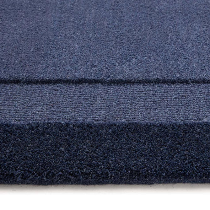 Stacked Border Evening Blue Rug-Origins-Rug Love - The Most Loved Rug Store