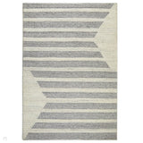 Stellar Ladder Modern Wool Grey/Cream Rug