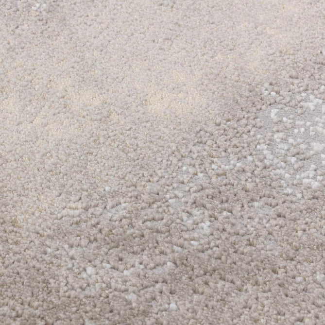 Stellar ST01 Modern Abstract Distressed Shimmer Hi-Low Textured Smooth Soft-Touch Polyblend Short Pile Beige/Ivory/Taupe/Silver Rug-Asiatic Carpets-Rug Love - The Most Loved Rug Store
