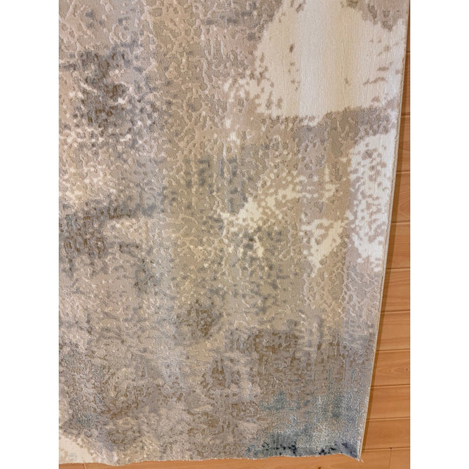 Stellar ST05 Modern Abstract Distressed Metallic Shimmer Hi-Low Textured Smooth Soft-Touch Polyester Low Profile Short Pile Blue/Grey/Cream/Beige Rug-Asiatic Carpets-Rug Love - The Most Loved Rug Store