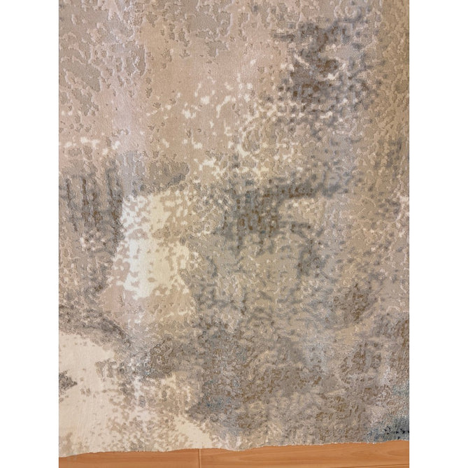 Stellar ST05 Modern Abstract Distressed Metallic Shimmer Hi-Low Textured Smooth Soft-Touch Polyester Low Profile Short Pile Blue/Grey/Cream/Beige Rug-Asiatic Carpets-Rug Love - The Most Loved Rug Store