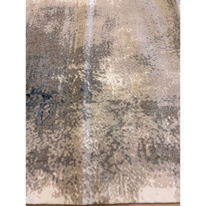 Stellar ST05 Modern Abstract Distressed Metallic Shimmer Hi-Low Textured Smooth Soft-Touch Polyester Low Profile Short Pile Blue/Grey/Cream/Beige Rug-Asiatic Carpets-Rug Love - The Most Loved Rug Store