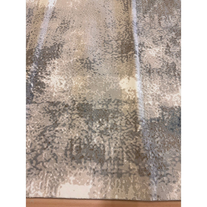 Stellar ST05 Modern Abstract Distressed Metallic Shimmer Hi-Low Textured Smooth Soft-Touch Polyester Low Profile Short Pile Blue/Grey/Cream/Beige Rug-Asiatic Carpets-Rug Love - The Most Loved Rug Store
