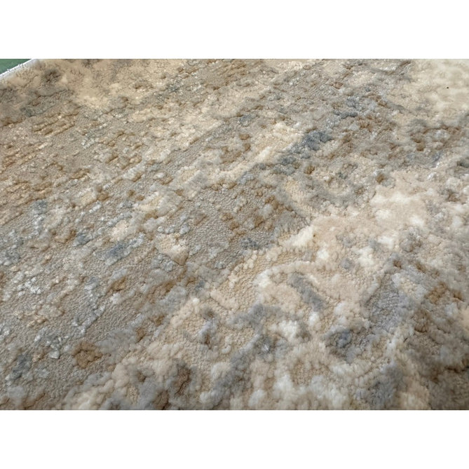 Stellar ST05 Modern Abstract Distressed Metallic Shimmer Hi-Low Textured Smooth Soft-Touch Polyester Low Profile Short Pile Blue/Grey/Cream/Beige Rug-Asiatic Carpets-Rug Love - The Most Loved Rug Store
