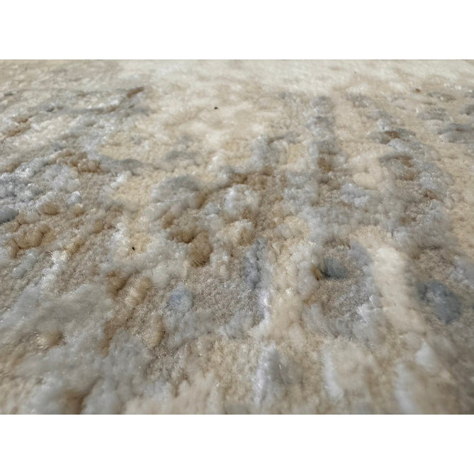 Stellar ST05 Modern Abstract Distressed Metallic Shimmer Hi-Low Textured Smooth Soft-Touch Polyester Low Profile Short Pile Blue/Grey/Cream/Beige Rug-Asiatic Carpets-Rug Love - The Most Loved Rug Store