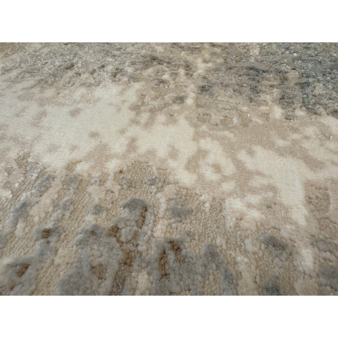 Stellar ST05 Modern Abstract Distressed Metallic Shimmer Hi-Low Textured Smooth Soft-Touch Polyester Low Profile Short Pile Blue/Grey/Cream/Beige Rug-Asiatic Carpets-Rug Love - The Most Loved Rug Store