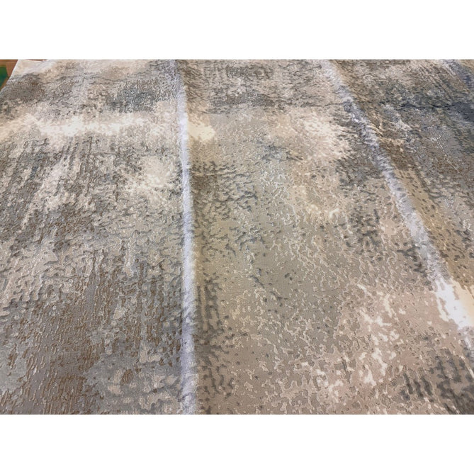 Stellar ST05 Modern Abstract Distressed Metallic Shimmer Hi-Low Textured Smooth Soft-Touch Polyester Low Profile Short Pile Blue/Grey/Cream/Beige Rug-Asiatic Carpets-Rug Love - The Most Loved Rug Store