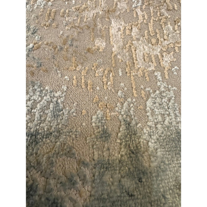 Stellar ST05 Modern Abstract Distressed Shimmer Hi-Low Textured Smooth Soft-Touch Polyblend Short Pile Blue/Grey/Cream/Beige Rug-Asiatic Carpets-Rug Love - The Most Loved Rug Store