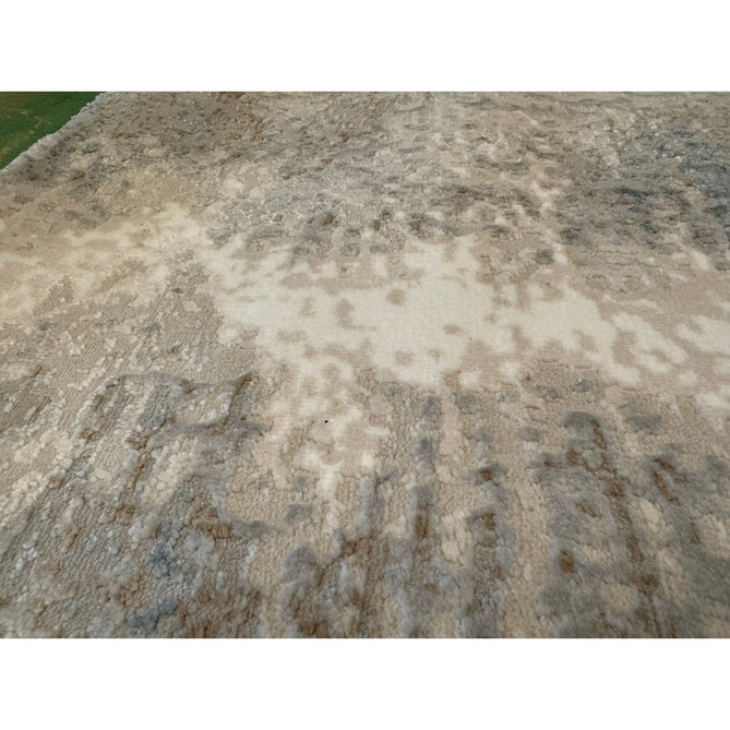 Stellar ST05 Modern Abstract Distressed Shimmer Hi-Low Textured Smooth Soft-Touch Polyblend Short Pile Blue/Grey/Cream/Beige Rug-Asiatic Carpets-Rug Love - The Most Loved Rug Store