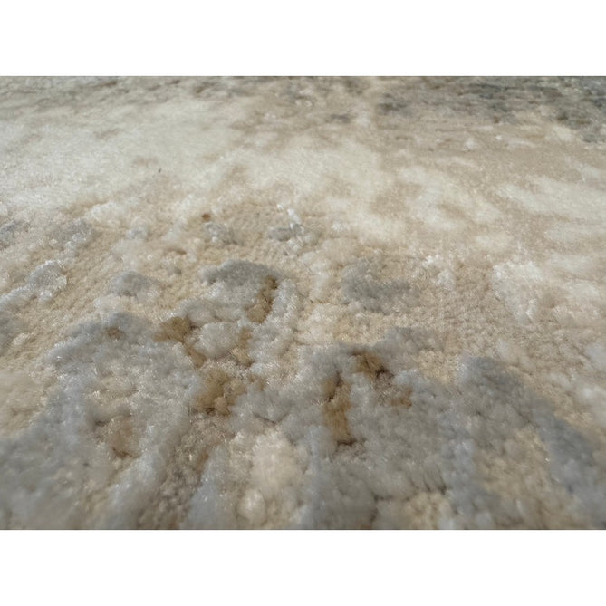 Stellar ST05 Modern Abstract Distressed Shimmer Hi-Low Textured Smooth Soft-Touch Polyblend Short Pile Blue/Grey/Cream/Beige Rug-Asiatic Carpets-Rug Love - The Most Loved Rug Store