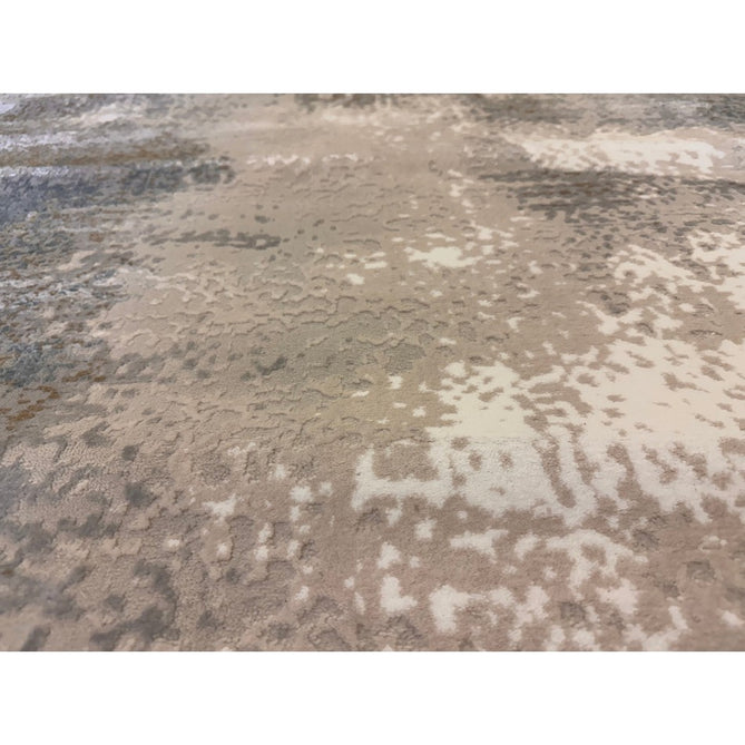 Stellar ST05 Modern Abstract Distressed Shimmer Hi-Low Textured Smooth Soft-Touch Polyblend Short Pile Blue/Grey/Cream/Beige Rug-Asiatic Carpets-Rug Love - The Most Loved Rug Store