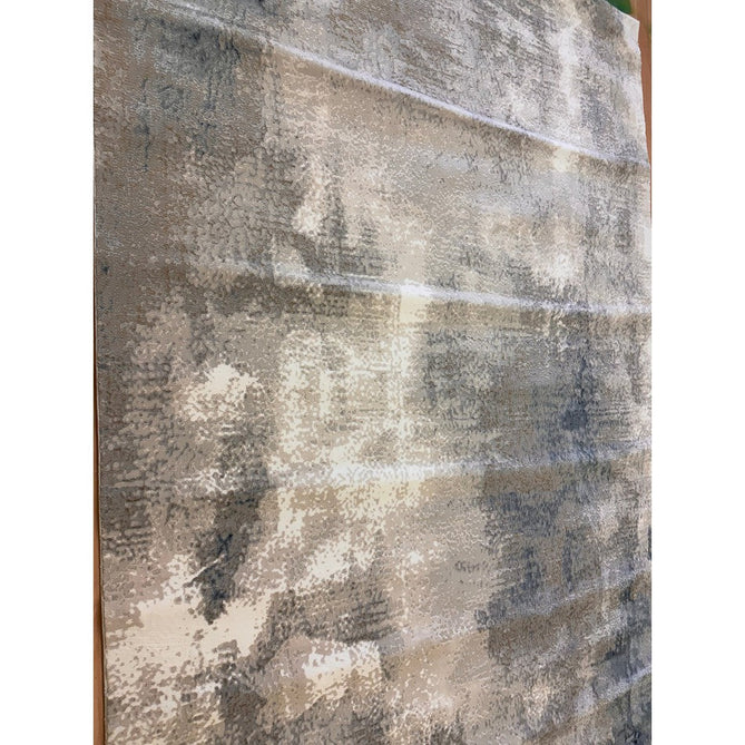 Stellar ST05 Modern Abstract Distressed Shimmer Hi-Low Textured Smooth Soft-Touch Polyblend Short Pile Blue/Grey/Cream/Beige Rug-Asiatic Carpets-Rug Love - The Most Loved Rug Store