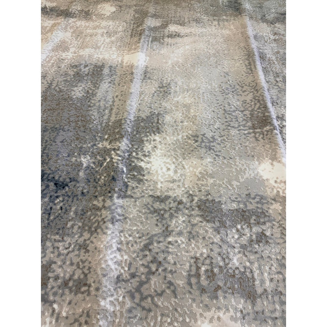 Stellar ST05 Modern Abstract Distressed Shimmer Hi-Low Textured Smooth Soft-Touch Polyblend Short Pile Blue/Grey/Cream/Beige Rug-Asiatic Carpets-Rug Love - The Most Loved Rug Store